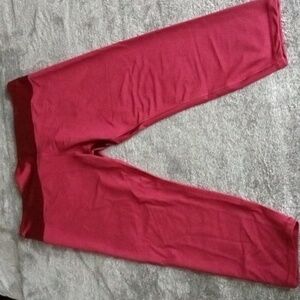Athleta Elation Shine Tight burgundy leggings